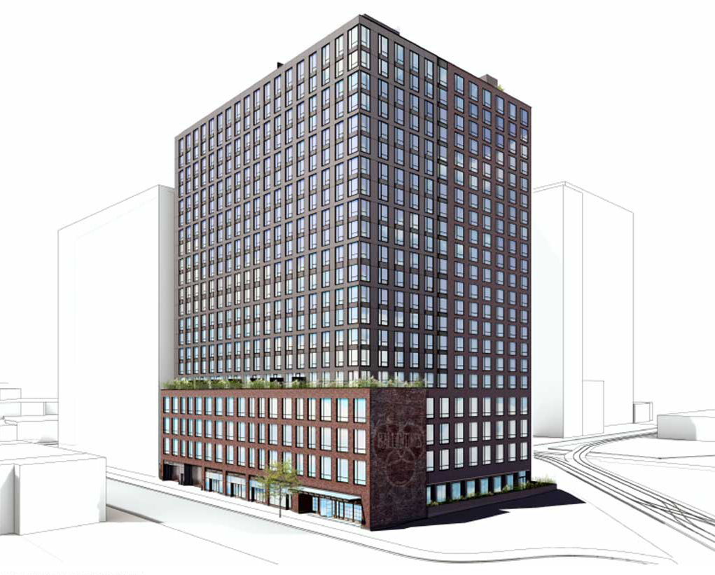A.Walker & Co. Newark project rendering